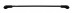 Wingbar Edge EVO BLACK | VW Golf Kombi Variant/Sportcombi 2010-2013  | Bagażnik dachowy belki