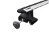 Thule Wingbar Evo Clamp Silver | Opel Mokka 5-dr SUV 2021-  | Bagażnik dachowy belki