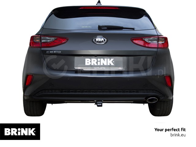 Brink hak holowniczy Kia Ceed III (CD) Hatchback 2018