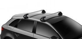 Thule Wingbar Edge Clamp Silver