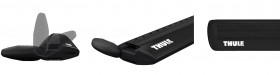 Thule Evo WingBar 7104 BLACK |  Mini Countryman 5-dr SUV 2017-  IThule Wingbar EVO bagaznik dachowy belki 