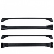 CRUZ Airo Fuse FIX Black | Bagażnik dachowy / belki CRUZ BMW Seria 1 3d E81 2007-2012