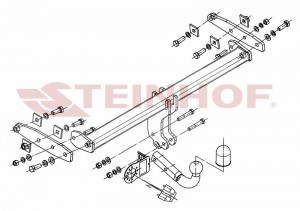 Steinhof hak holowniczy Volvo XC60 I 2008-2017