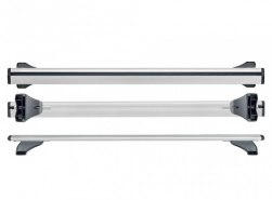 CRUZ Airo FIX Silver | Bagażnik dachowy / belki CRUZ Opel Astra H Sedan 2004-2012