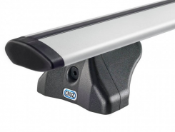 CRUZ Airo FIX Silver | Bagażnik dachowy / belki CRUZ Peugeot 308 3/5D Hatchback 2007-2013
