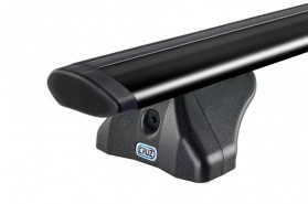 CRUZ Airo FIX Black | Bagażnik dachowy / belki CRUZ Mercedes CLA Shooting Brake X117 2015-2019