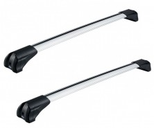 CRUZ Airo Fuse Silver Relingi zintegrowane | Bagażnik dachowy / belki CRUZ Ford Connect II Tourneo / Transit L1 2013-2022