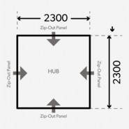 Dometic HUB Namiot / Markiza / Przedsionek