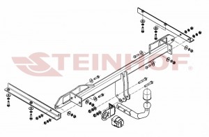 Steinhof hak holowniczy Opel Astra (J) Sports Tourer Kombi 2010-2015