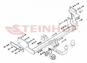 Steinhof hak holowniczy Volvo V40 I Lift 2000-2004