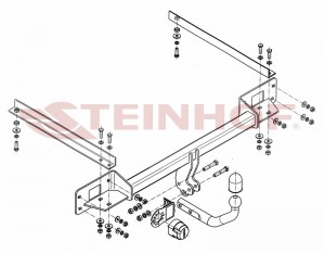 Steinhof hak holowniczy Fiat Linea 2007-2015