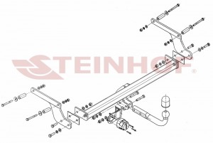 Steinhof hak holowniczy Dacia Duster I 2010-2013