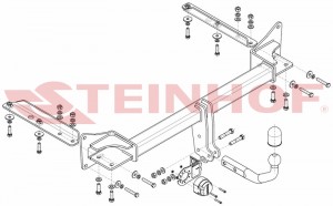 Steinhof hak holowniczy Opel Insignia (B) Sports Tourer Kombi 2017-