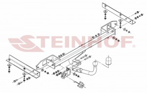 Steinhof hak holowniczy Opel Astra (J) Hatchback 2009-2015