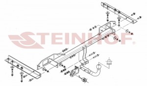 Steinhof hak holowniczy Opel Insignia (A) Sedan/Liftback 2008-2017