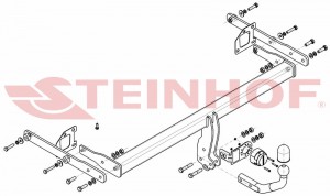 Steinhof hak holowniczy Renault Mégane IV Hatchback 2016-