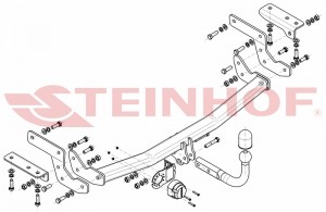 Steinhof hak holowniczy SsangYong Tivoli 2015-2019