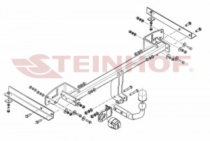 Steinhof hak holowniczy Chevrolet Trax 2013-
