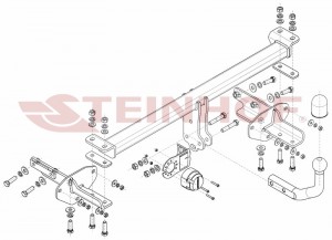 Steinhof hak holowniczy Fiat Tipo Hatchback 2016-