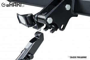 Brink hak holowniczy Mercedes-Benz CLA Shooting Brake (X117) 2015-2019