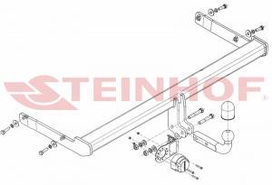 Steinhof hak holowniczy Volkswagen Passat B8 Sedan 2014-