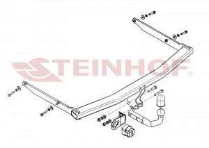 Steinhof hak holowniczy Ford Focus III Sedan 2011-2018