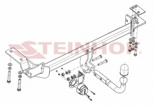 Steinhof hak holowniczy Land Rover Range Rover Evoque (L538) 2011-2018