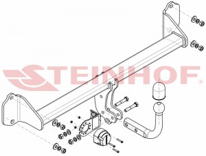 Steinhof hak holowniczy BMW X1 (F48) 2015-