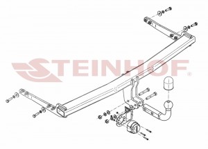 Steinhof hak holowniczy Volkswagen Golf VII Hatchback 2012-2019