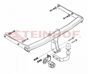 Steinhof hak holowniczy Audi A7 Sportback 2010-2017