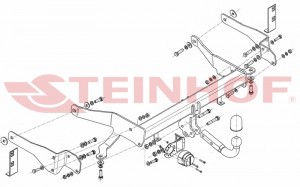 Steinhof hak holowniczy Chevrolet Captiva 2013-2015