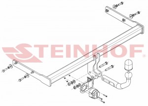 Steinhof hak holowniczy Škoda Fabia III Kombi 2015-2018