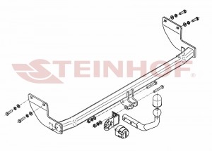 Steinhof hak holowniczy KIA Venga 2009-2019