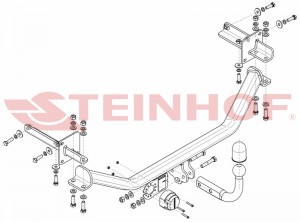 Steinhof hak holowniczy Suzuki Baleno II 2016-