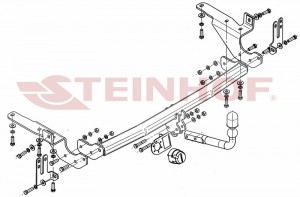 Steinhof hak holowniczy Toyota RAV4 (III) 2006-2013