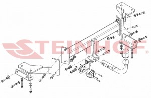 Steinhof hak holowniczy Kia Sportage IV (QL) 2016-2018