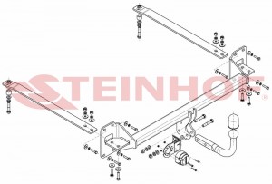 Steinhof hak holowniczy Honda Civic X Sedan 2017-