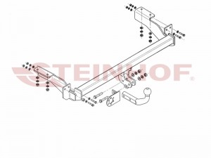 Steinhof hak holowniczy Citroën C4 I 2004-2010