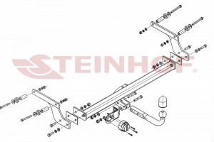 Steinhof hak holowniczy Dacia Duster I Lift 2013-2017