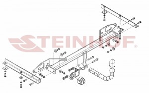 Steinhof hak holowniczy Chevrolet Cruze SW Kombi 2012-2016