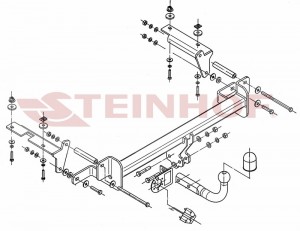 Steinhof hak holowniczy Opel Zafira (B) 2005-2014