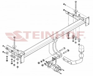 Steinhof hak holowniczy Chevrolet Lacetti Kombi 2004-2010