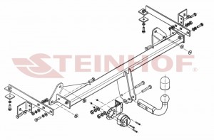 Steinhof hak holowniczy Fiat 500L 2012-2017