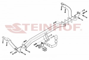 Steinhof hak holowniczy Peugeot 5008 I Van 2009-2017