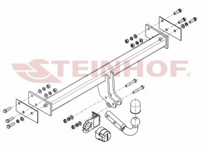 Steinhof hak holowniczy Nissan Terrano II (R20) 1993-2006