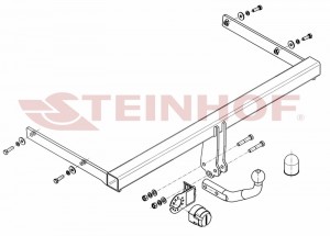 Steinhof hak holowniczy Škoda Superb II Kombi 2010-2015