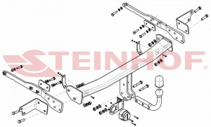 Steinhof hak holowniczy Ford S-MAX II 2015-