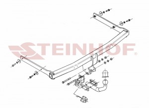 Steinhof hak holowniczy Volkswagen Golf V Kombi 2007-2009