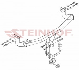 Steinhof hak holowniczy Citroën C3 I 2002-2009