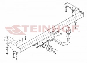 Steinhof hak holowniczy Volvo V70 II 2000-2007